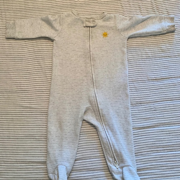 Simple Joys by Carter's Mamelucos Baby Footies Pajamas Size 3-6M - Picture 1 of 5